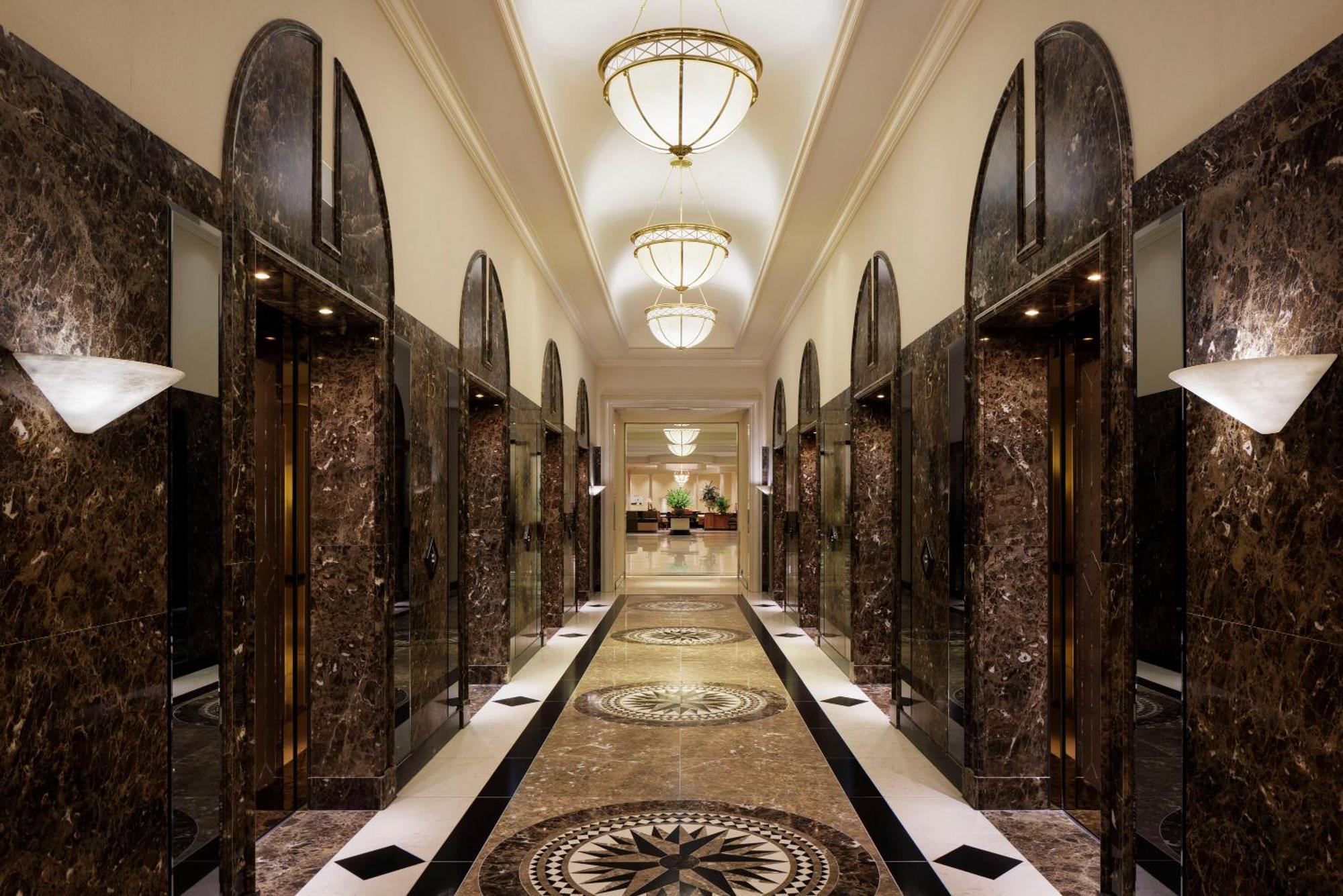 Nagoya Marriott Associa Hotel Nagoia Exterior foto The elevator lobby